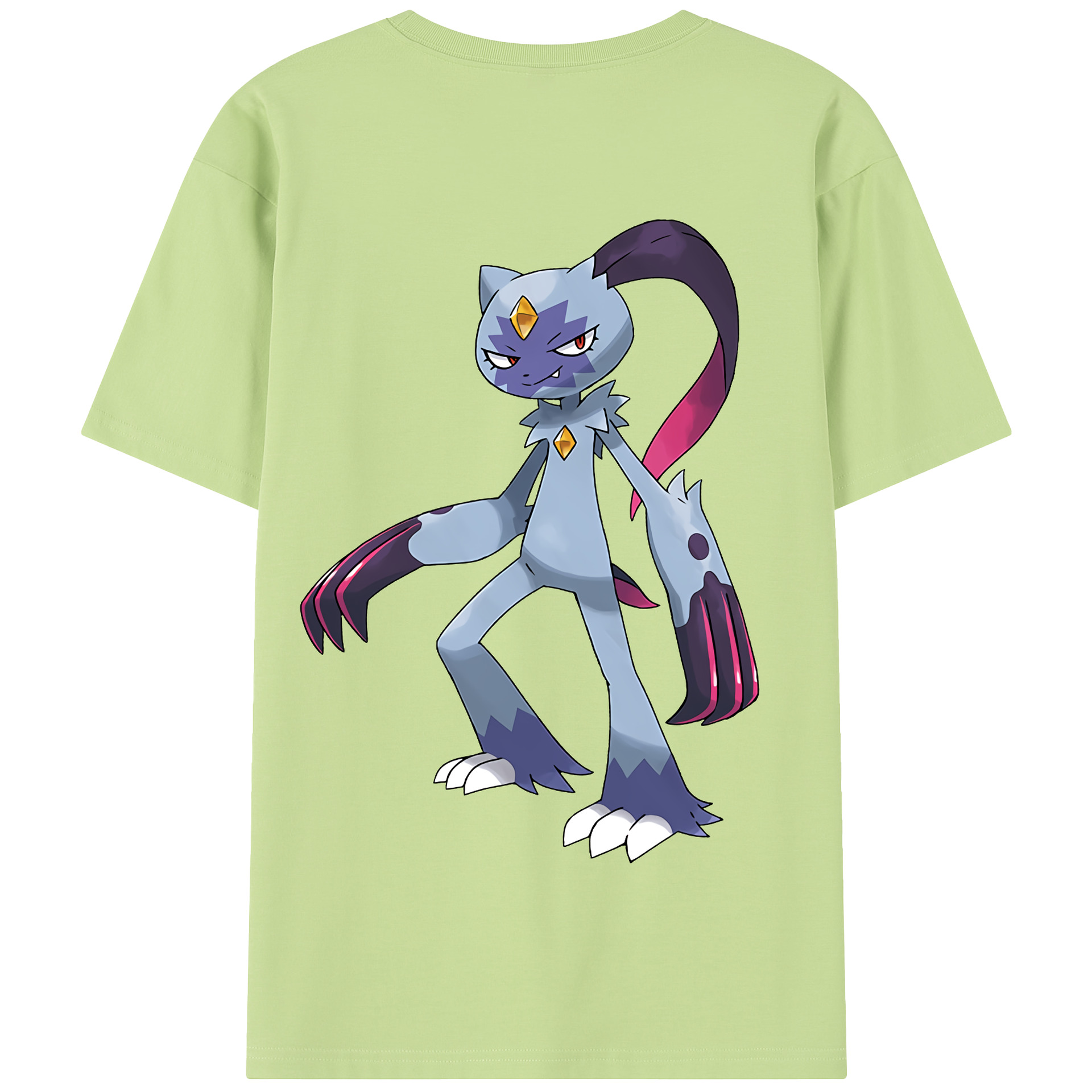（画像用） ポケットモンスター Pokémon 綿100％半袖Tシャツ（背面プリント）